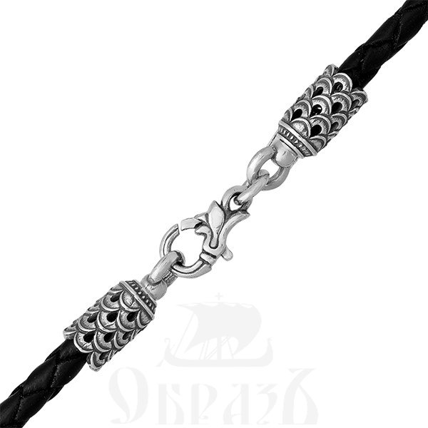 гайтан, серебро 925 проба (арт. 105.035-черный)